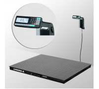 Весы платформенные с печатью этикеток Масса-К 4D-PM-12/12-3000-RL