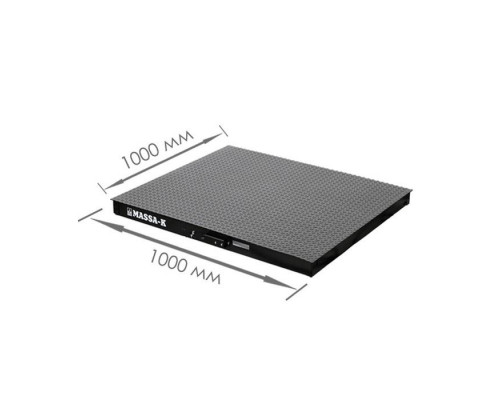 Купить Весы платформенные с печатью этикеток Масса-К 4D-PM-10/10-1000-RL от Масса-К