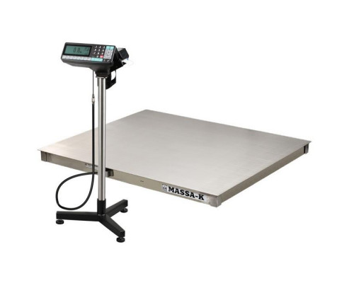 Купить Весы платформенные с печатью этикеток Масса-К 4D-PM.S-15/12-3000-RP от Масса-К